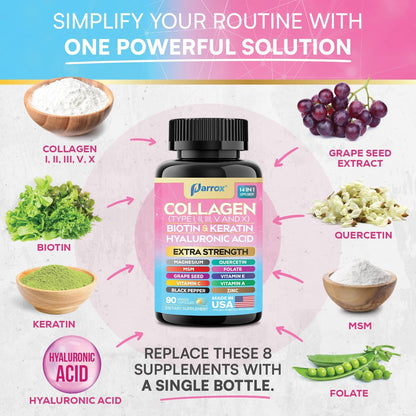 16-in-1 Advanced Collagen Complex for Ageless Beauty & Total Vitality