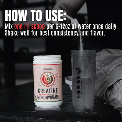 Pure Micronized Creatine Monohydrate for Peak Power