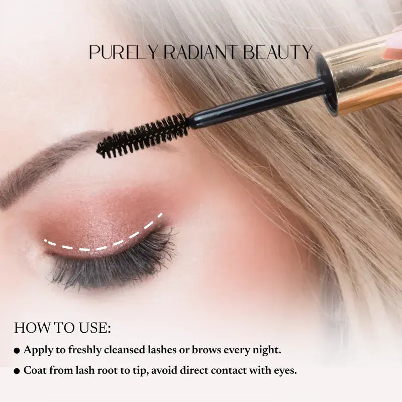 Wink with Confidence: Your Natural Journey to Longer, Fuller Lashes.