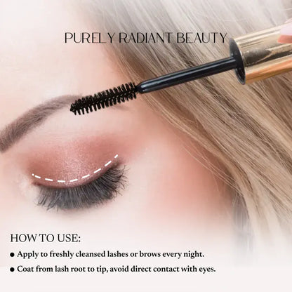Wink with Confidence: Your Natural Journey to Longer, Fuller Lashes.