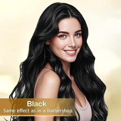 3-in-1 Herbal Hair Dye Shampoo: 10-Min Magic to Reverse Gray Hair Naturally