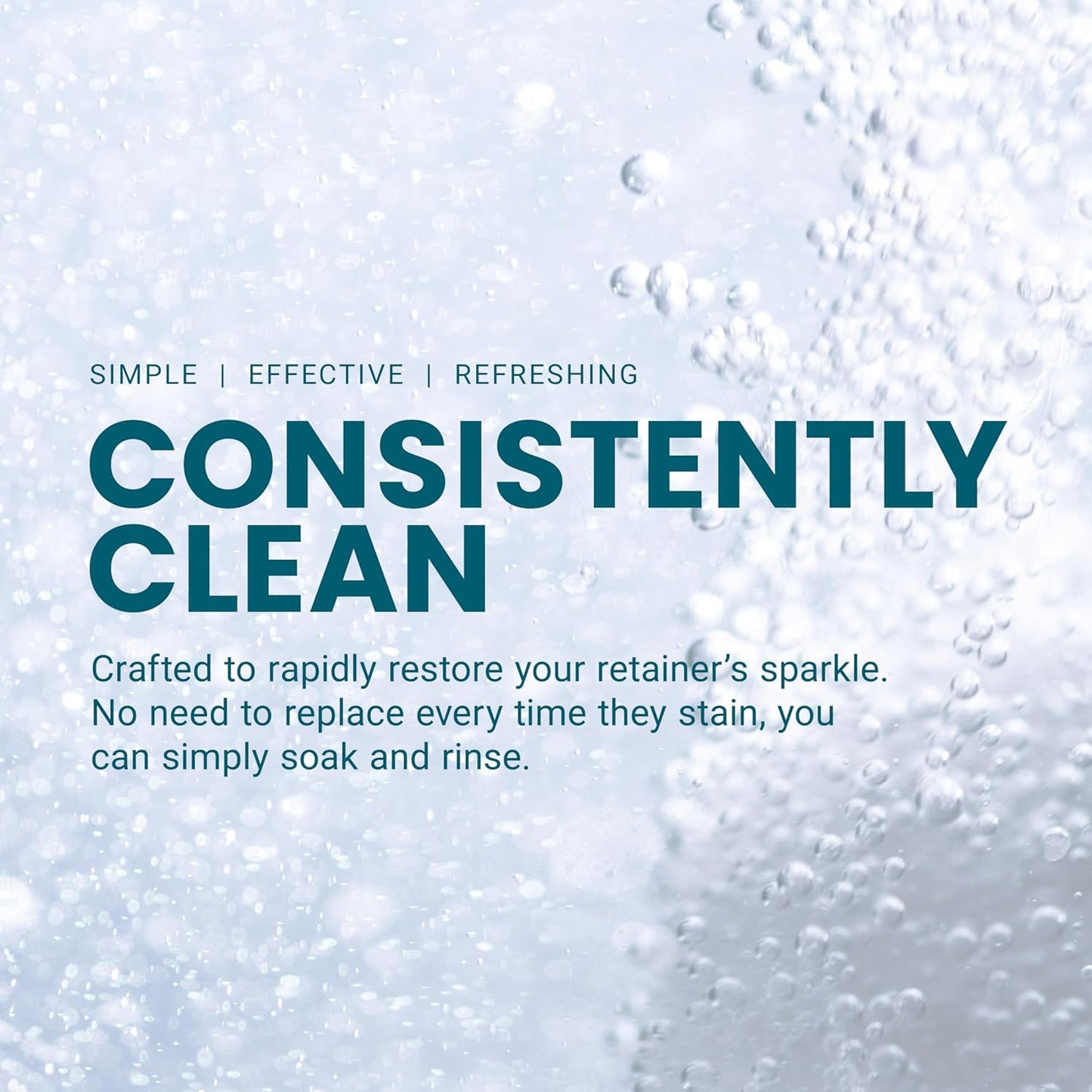 Pure Confidence. Crystal Clear Clean