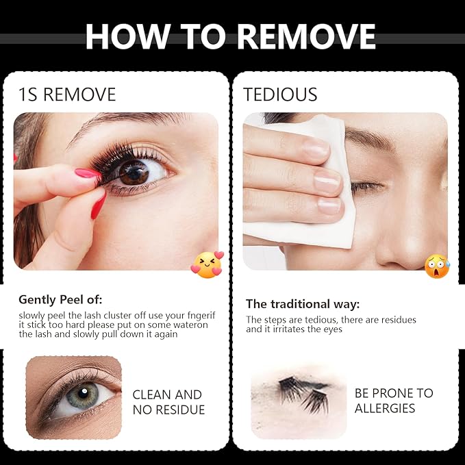 3 Seconds to Perfection. No Glue. No Mess. No Stress