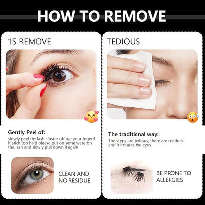 3 Seconds to Perfection. No Glue. No Mess. No Stress