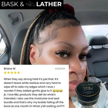 Achieve 24-Hour Flawless Edges With Strong Hold Non-Greasy Hair Wax