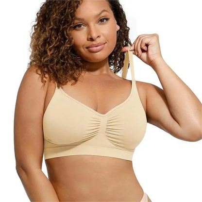 Wireless Comfort Bra for All-Day Zero-Pressure Support