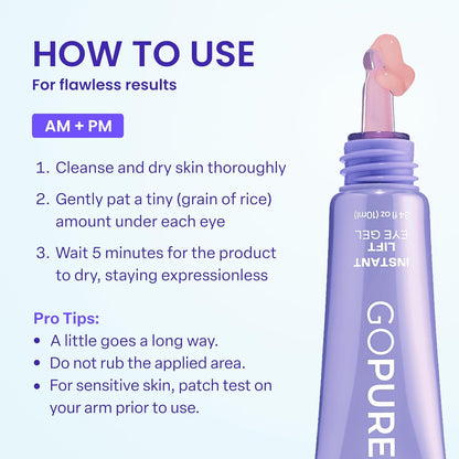 Visibly Tighten & Lift Eye Bags in Just 3 Minutes