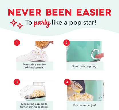 Movie Night Magic In Minutes — Healthy, Oil-Free Popcorn At Your Fingertips