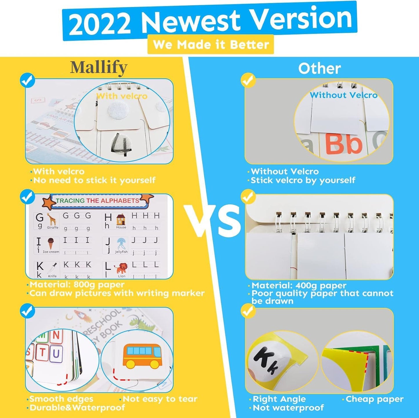 30-Theme Preschool Learning Binder & Drawing Book