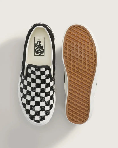 Slide Into Timeless Style: The Ultimate Classic Checkerboard Slip-On