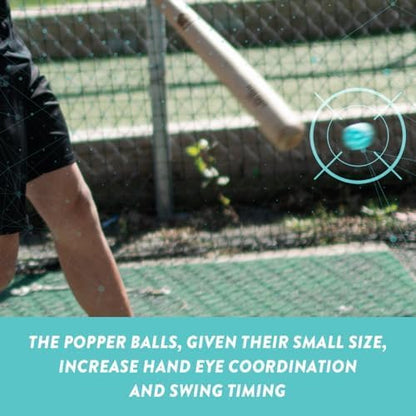 Complete Pop-Up Baseball Trainer Set – Master Your Swing Without a Pitcher