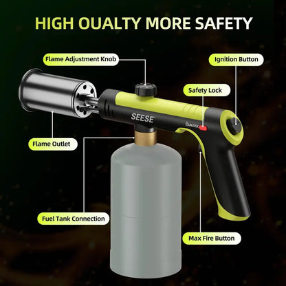 Blast Weeds And Start Fires Instantly With The Ultra-Powerful Propane Torch
