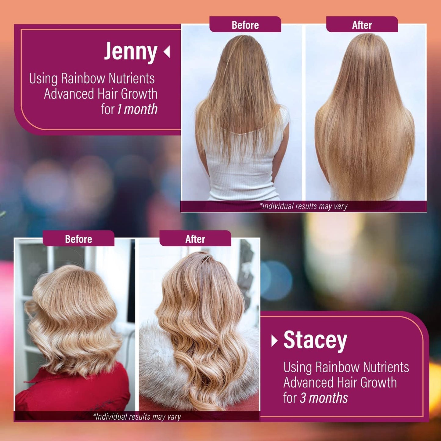 Thicker Hair. Stronger Roots. Total Confidence