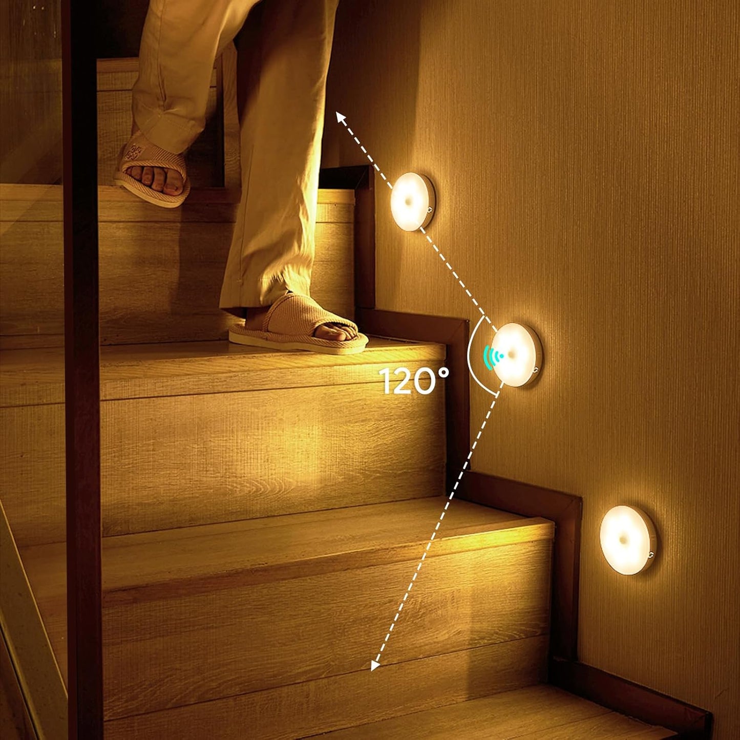 Light Up Your Path. Automatically - 6 Pack