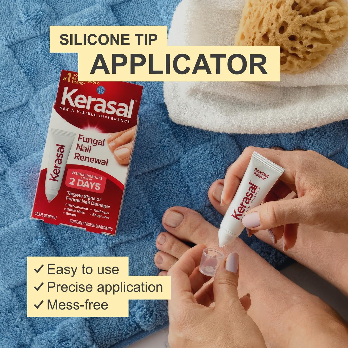 See A Visible Difference in Just 2 Days — The #1 Doctor Recommended Fungal Nail Renewal - 2 Pack