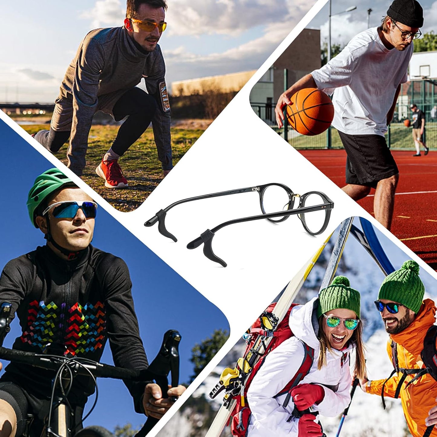 Keep Your Glasses Securely in Place—No More Constant Adjusting