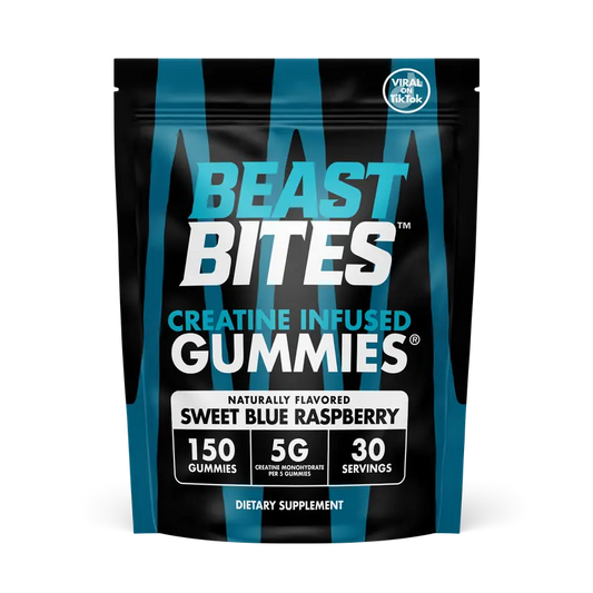 Boost Strength And Muscle Recovery With Delicious Beast Bites Creatine Gummies