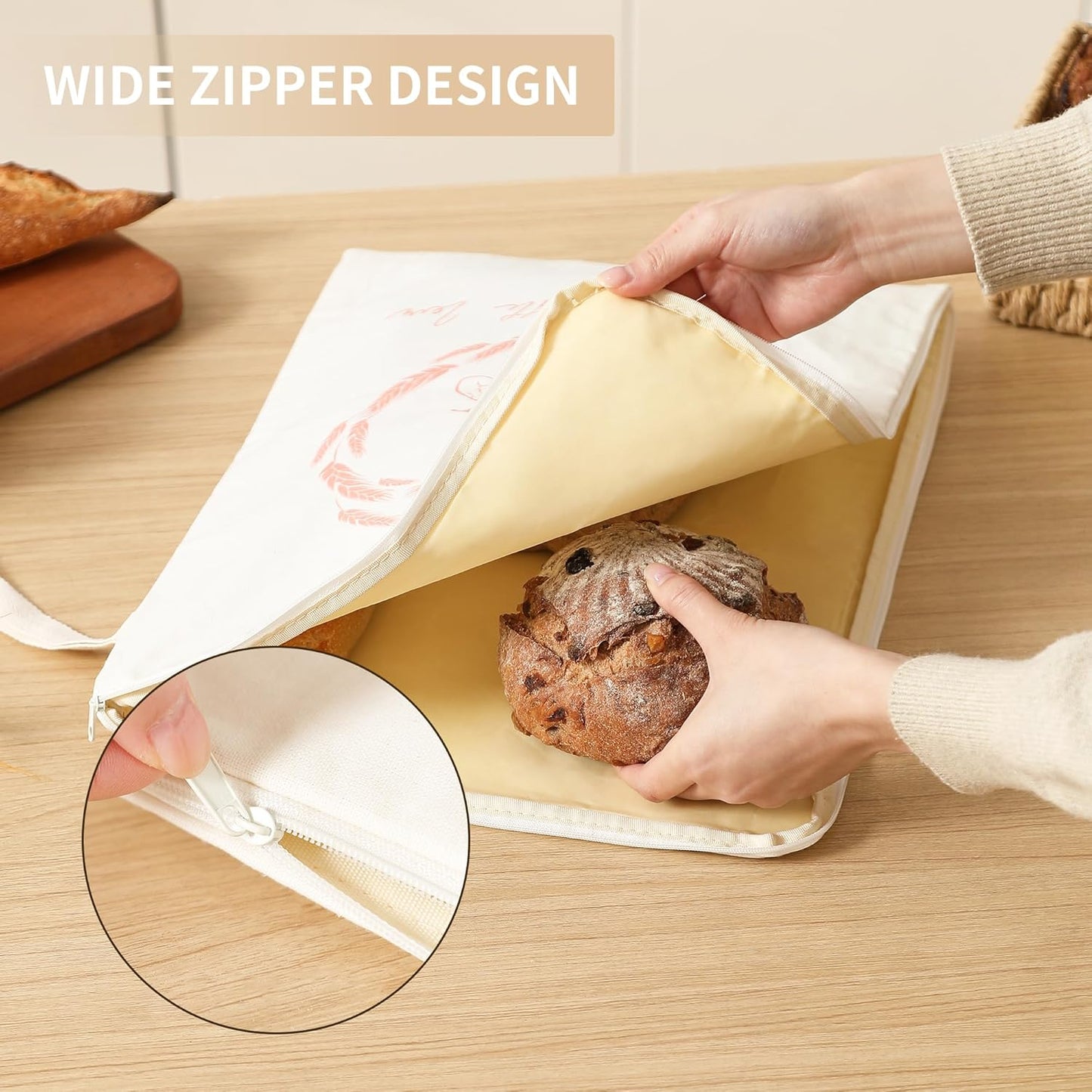 Keep Your Bread Fresh. Naturally - 1 Pair