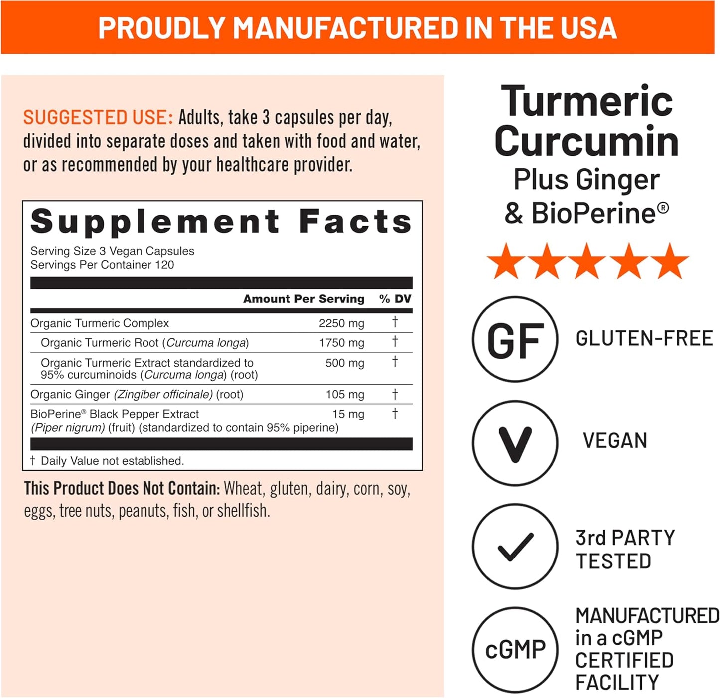 Soothe Your Joints & Fight Inflammation — The Ultra-Potent 2250mg Curcumin Complex - 360 Count
