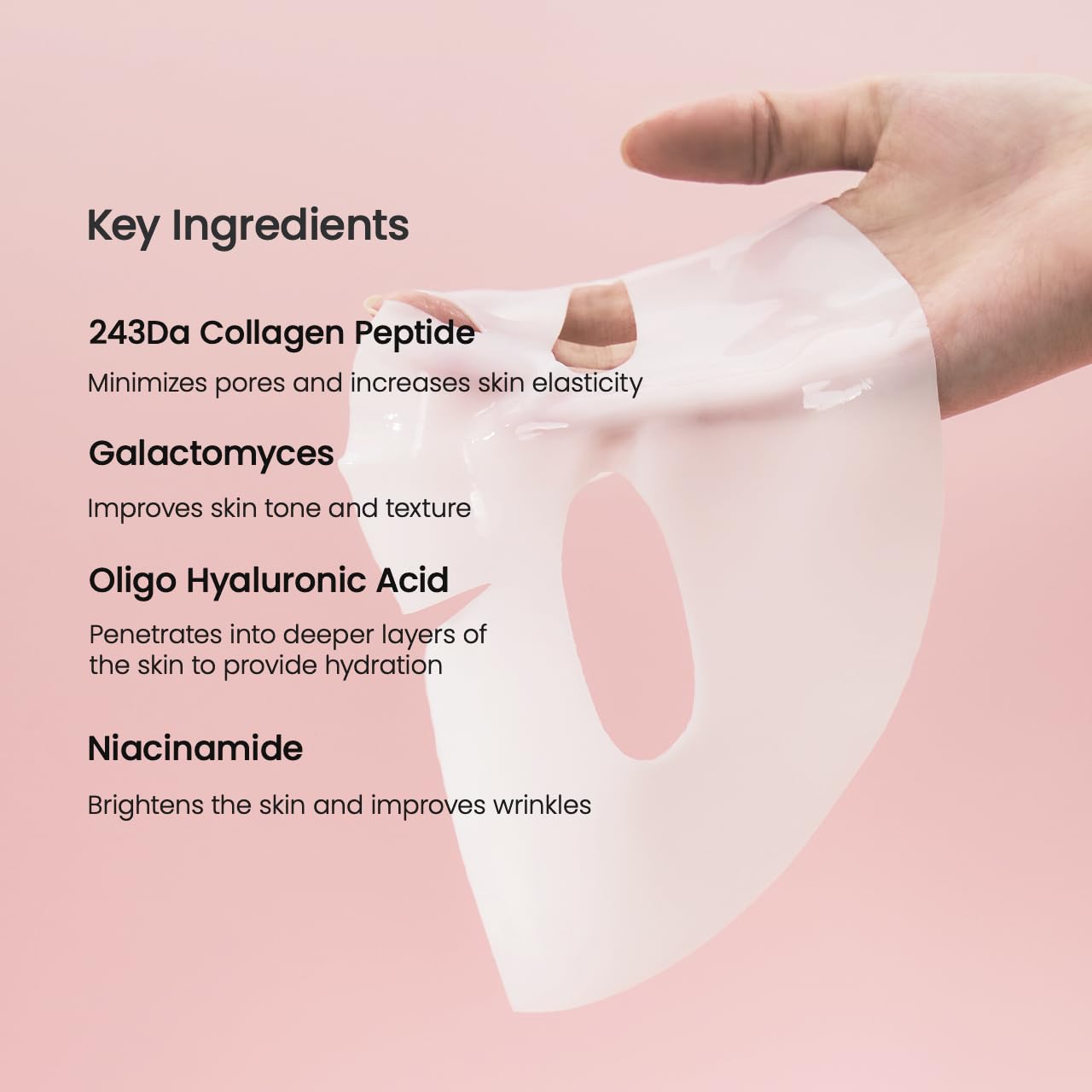 Not a Sheet Mask. A Solidified Serum  x 8ea