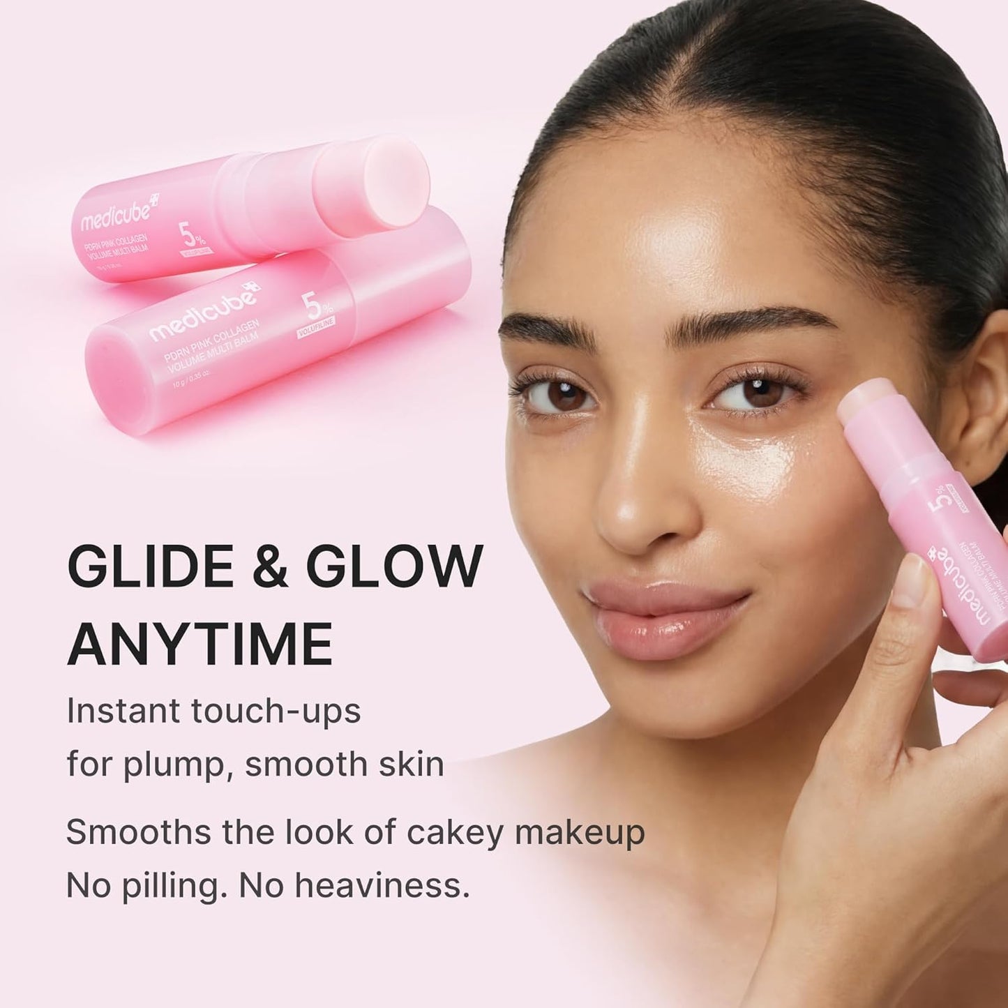 Instant Volume and Radiant Glow With PDRN Pink Collagen Balm