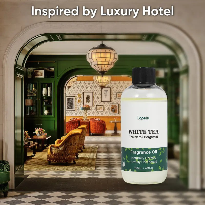🎁 BUY 1 GET 1 FREE - Luxury White Tea & Neroli Essential Fragrance Oil – Pure Natural Botanical Scent for Diffusers & Home