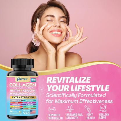 16-in-1 Advanced Collagen Complex for Ageless Beauty & Total Vitality