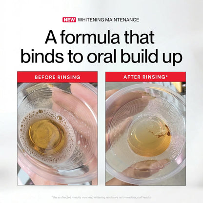 Whiter Teeth in Every Swish.