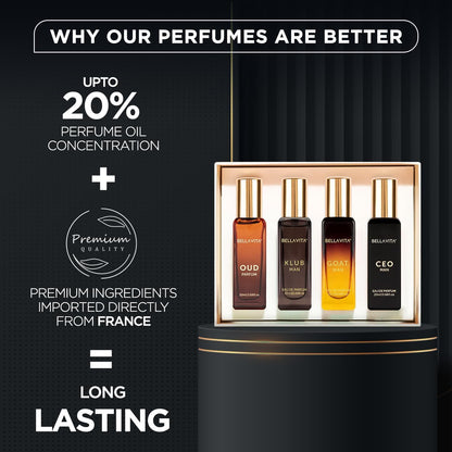 One Box. Four Iconic Scents