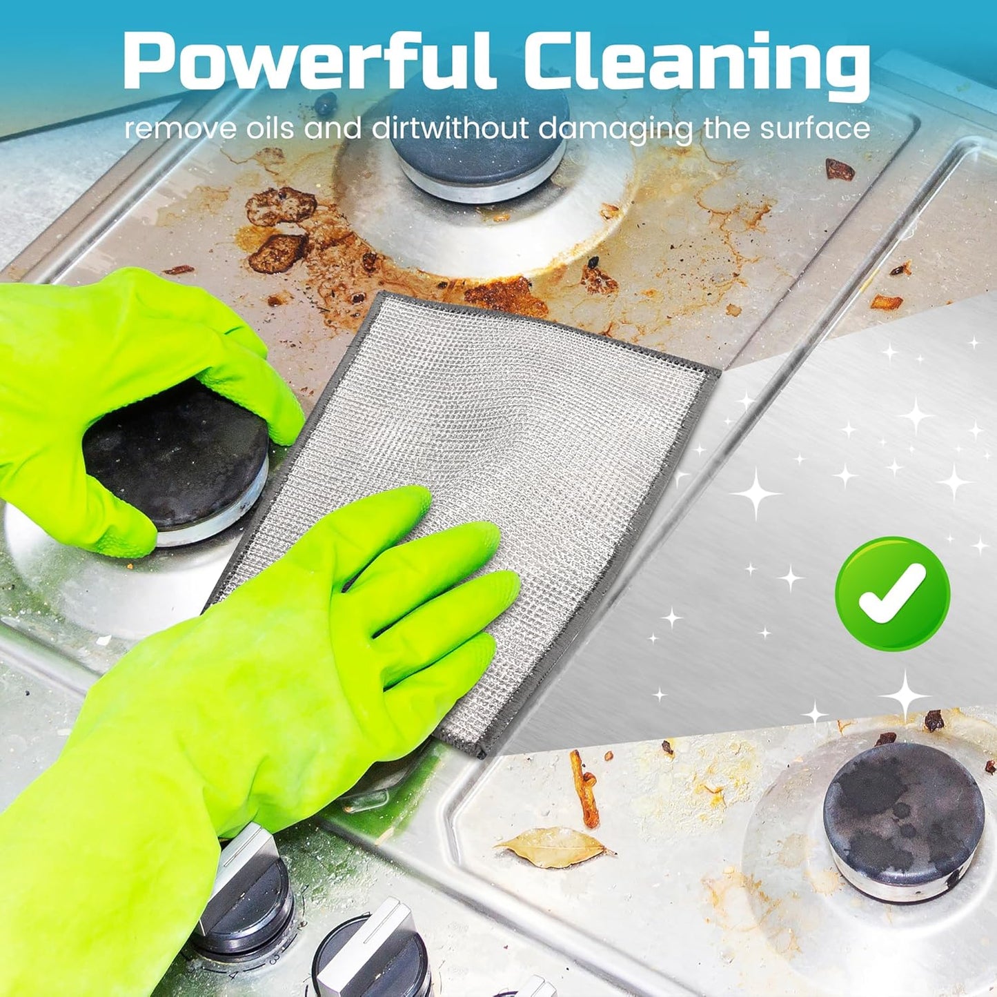 Scratch-Free Wire Dishwashing Rags – The Ultimate Replacement for Steel Wool