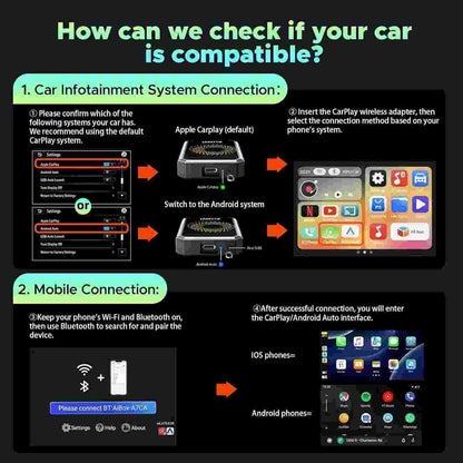 2026 Wireless CarPlay Adapter with Smart Video Streaming