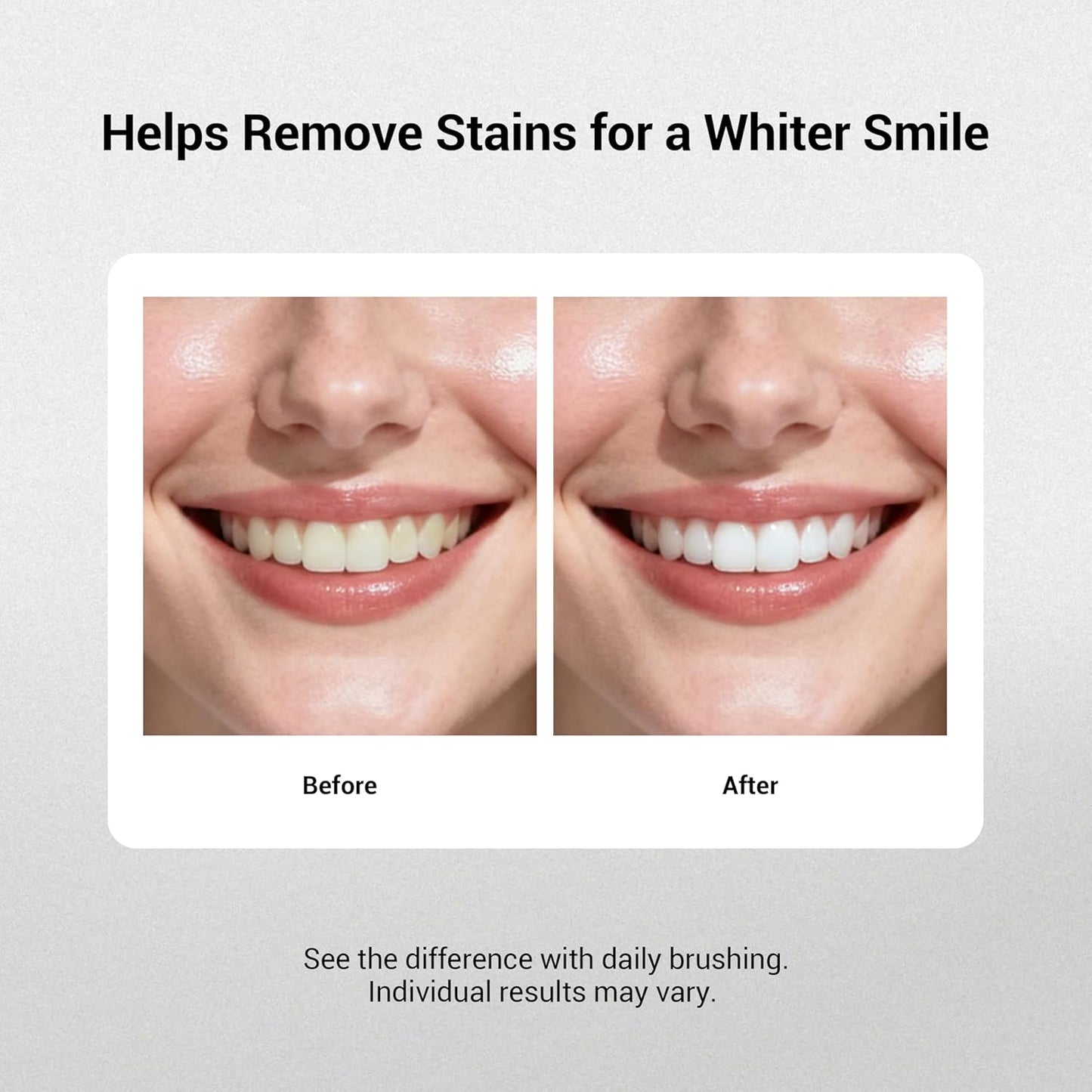 Instant Brightness With Upgraded Purple Formula and Probiotic Toothpaste