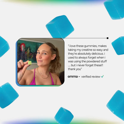 High-Performance Creatine + Electrolyte Fuel in One Tasty Gummy