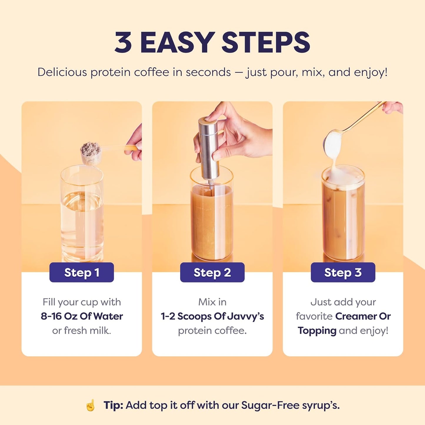 20g Protein Salted Caramel Iced Coffee: Energy & Muscle Recovery In One