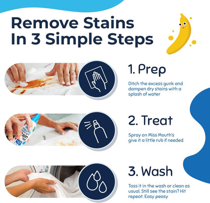 Erase Messes In Seconds — The "Magic" Stain Remover That Actually Works On Everything. 👕✨ - 3 Pack