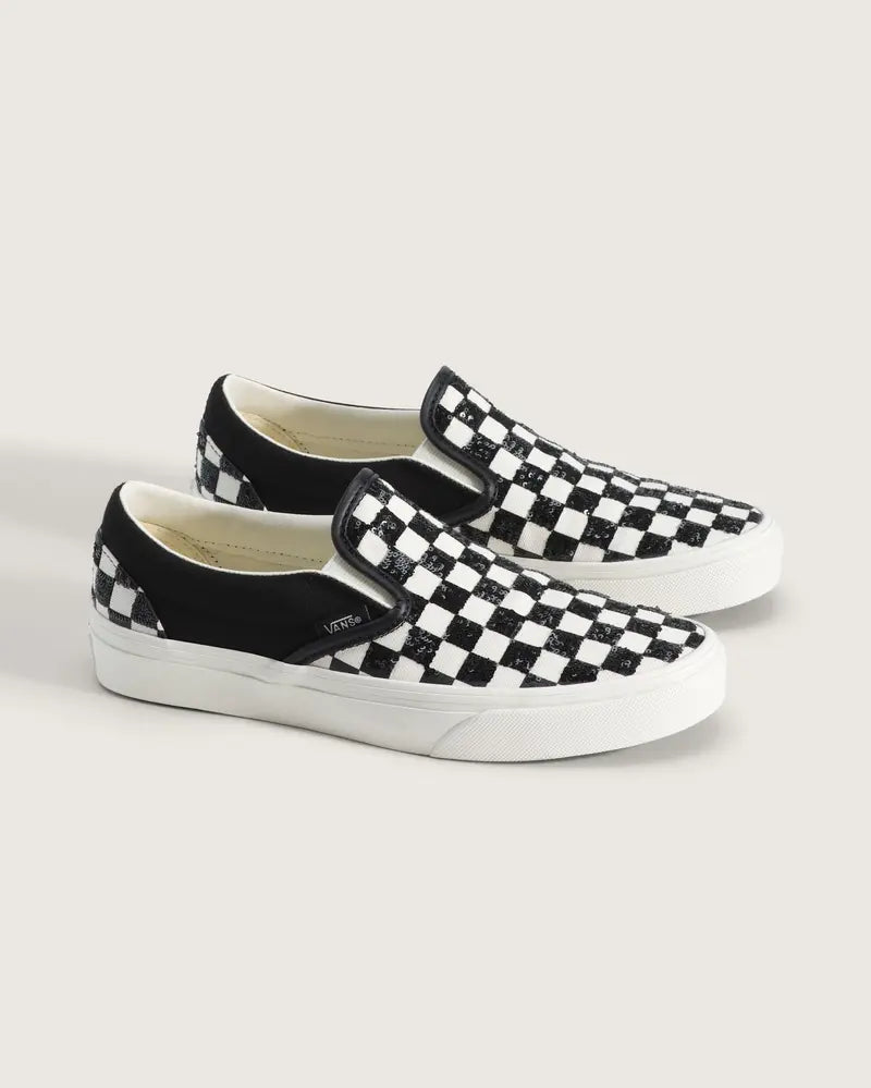 Slide Into Timeless Style: The Ultimate Classic Checkerboard Slip-On