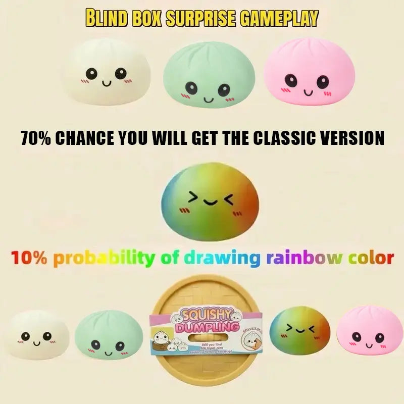 The Ultimate Mood-Boosting Dumpling Blind Box - 2 Pack
