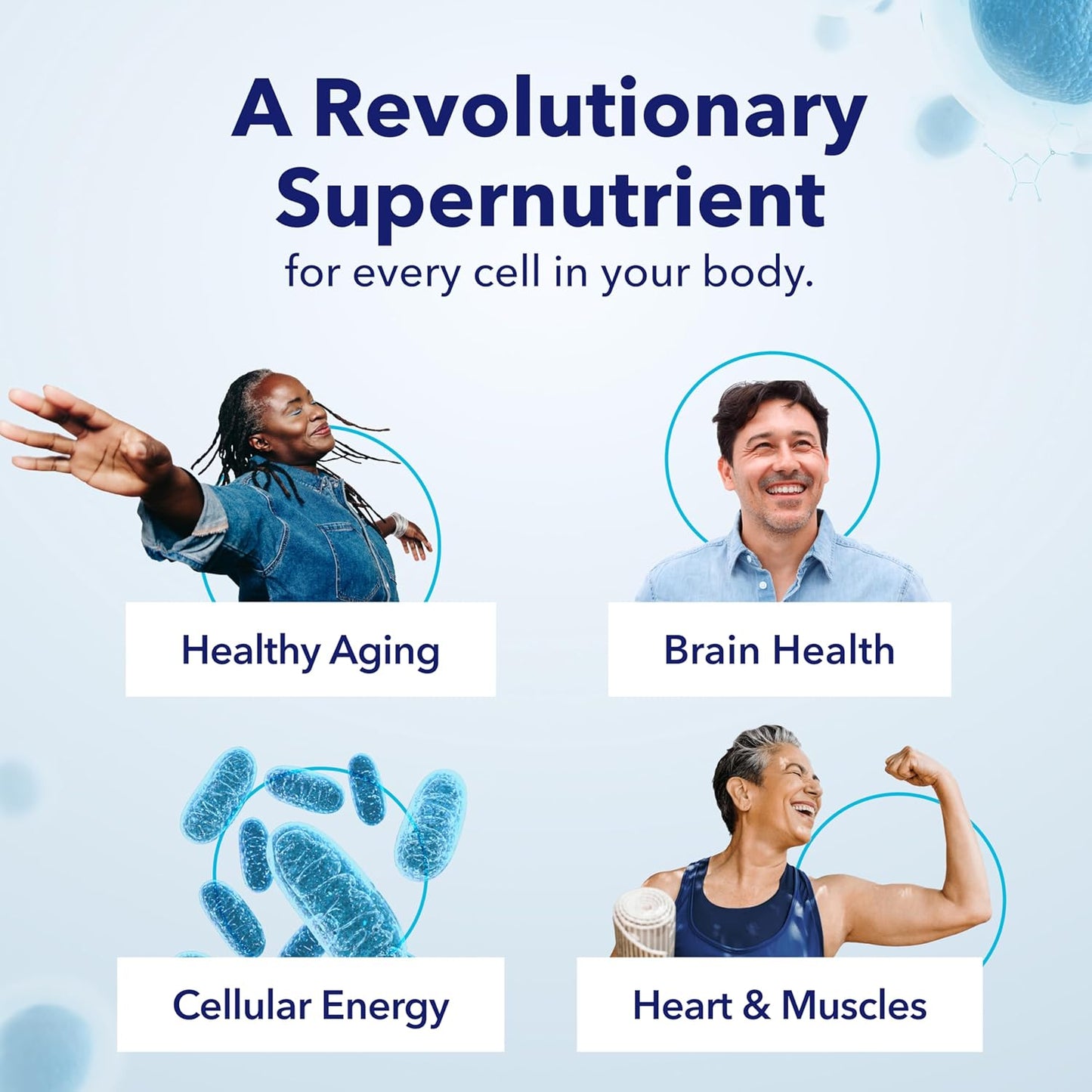Supercharge Your Cellular Energy and Support Brain Function with Patented NAD+