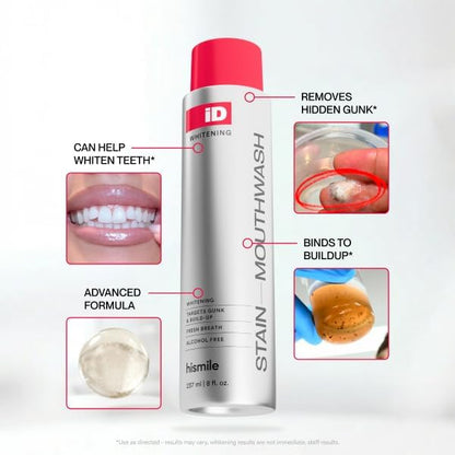 Whiter Teeth in Every Swish.