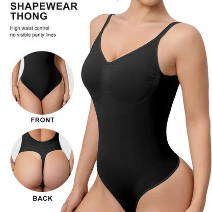 Invisible Backless Body Shaper – Instant Tummy Control Bodysuit