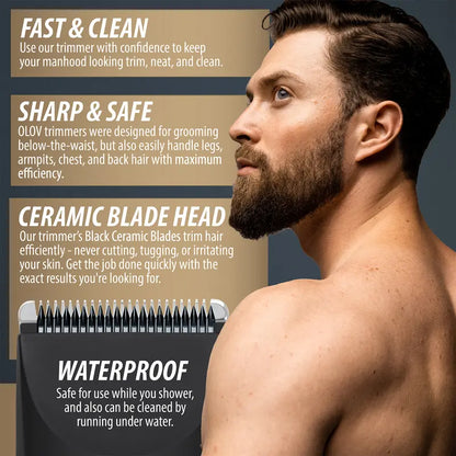 The Ultimate Skin-Safe Body & Groin Trimmer