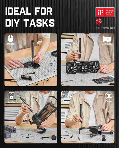 Fix Anything Instantly With 50-in-1 Cordless Precision Screwdriver Set