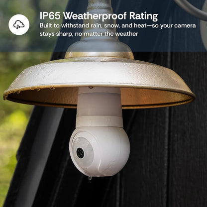 Screw It In, Watch It All: The Ultimate 2K Smart Bulb Security Cam