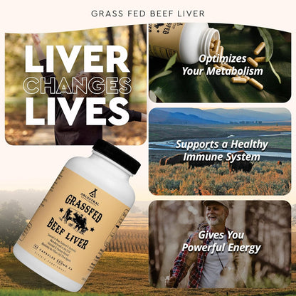 Reclaim Your Primal Energy With Grass Fed Beef Liver Capsules