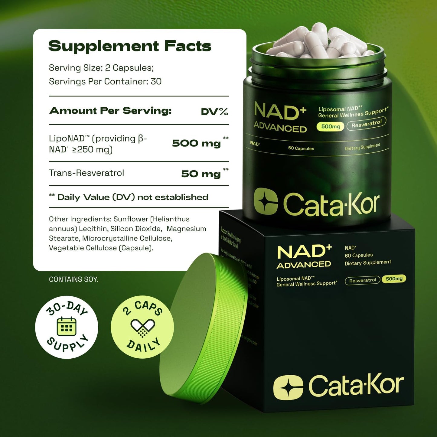 Recharge Your Cellular Battery — The Ultimate Liposomal NAD+ Formula For Ageless Vitality. ⚡💎