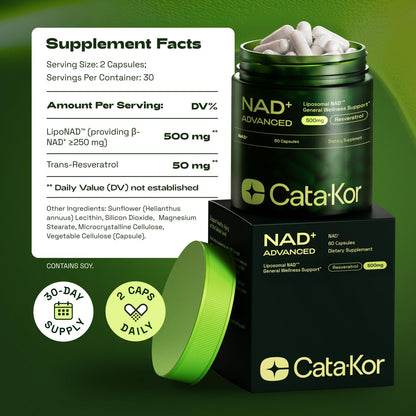 Recharge Your Cellular Battery — The Ultimate Liposomal NAD+ Formula For Ageless Vitality. ⚡💎