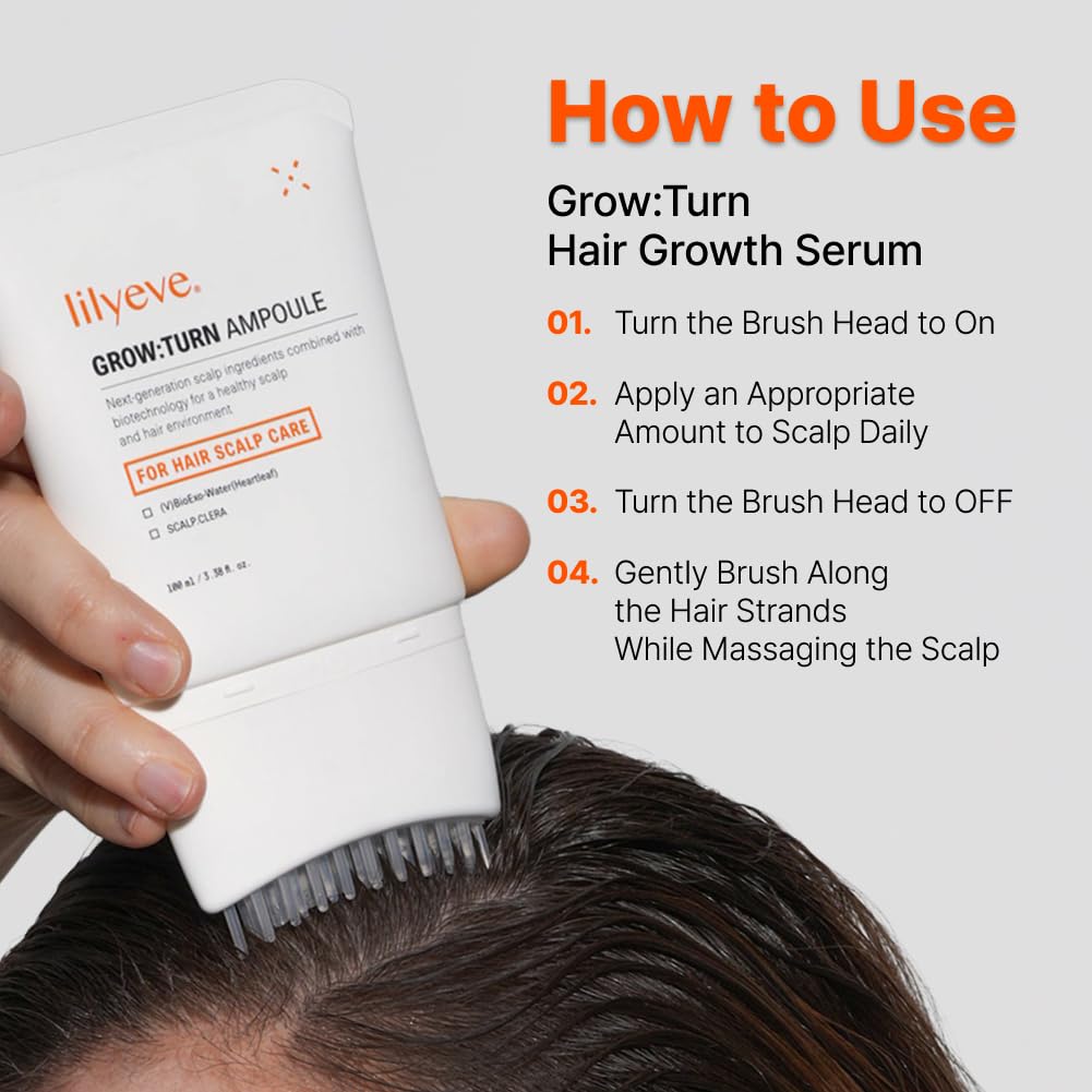 Grow Thicker, Fuller Hair. Stroke by Stroke