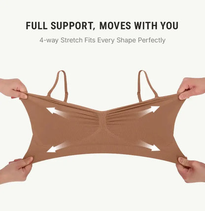 Wireless Comfort Bra for All-Day Zero-Pressure Support