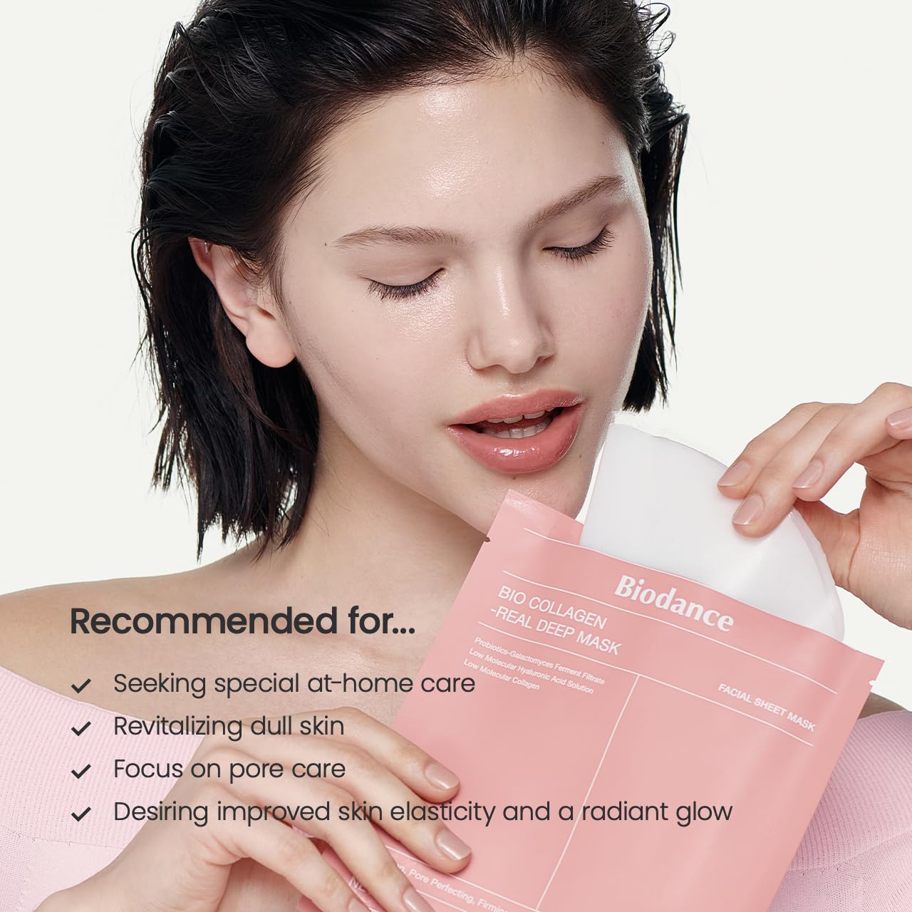 Not a Sheet Mask. A Solidified Serum  x 8ea
