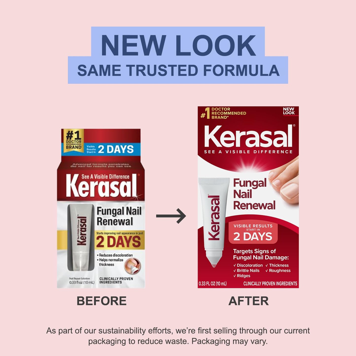 See A Visible Difference in Just 2 Days — The #1 Doctor Recommended Fungal Nail Renewal - 2 Pack